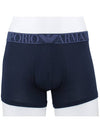 Men's Logo Band Boxer 2P Briefs Navy - EMPORIO ARMANI - 6