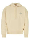 Bold Fox Head Patch Oversize Hoodie Beige - MAISON KITSUNE - BALAAN 2