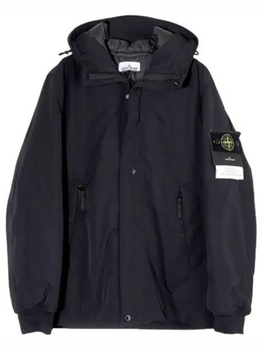 Micro twill Primaloft Pure Insulation Hooded Jacket - STONE ISLAND - BALAAN 1