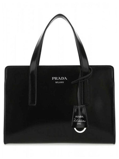 Re-Edition 1995 Brushed Leather Hand Mini Bag Black - PRADA - BALAAN 1