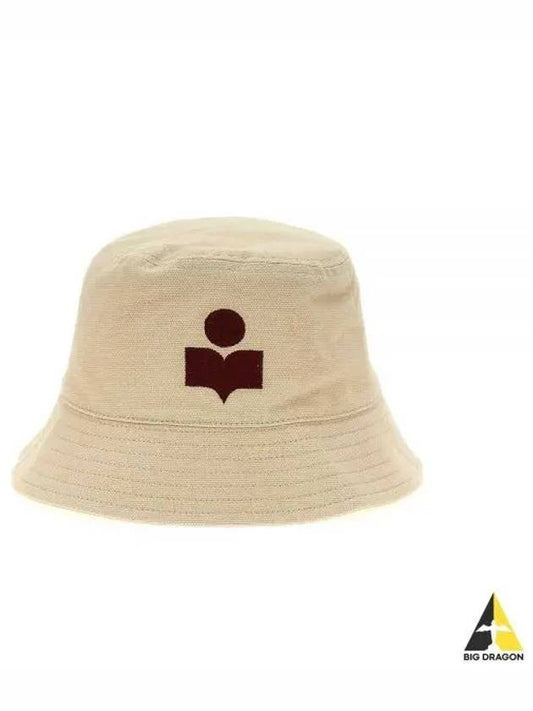 Hailey Embroidered Logo Bucket Hat Ecru - ISABEL MARANT - BALAAN 2