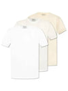 Men's Organic Jersey Short Sleeve T-Shirt 3 Pack Set - MAISON MARGIELA - BALAAN 2