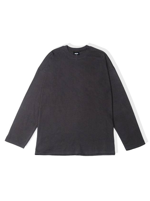 Overfit Layered Long T-Shirt Charcoal - FOREEDCLUB - BALAAN 2