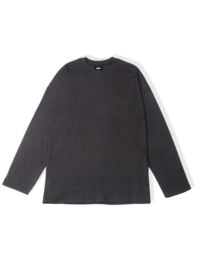 Overfit Layered Long T-Shirt Charcoal - FOREEDCLUB - BALAAN 2