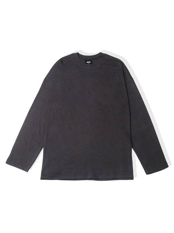 Overfit Layered Long T-Shirt Charcoal - FOREEDCLUB - BALAAN 1