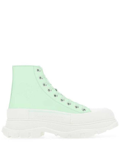 Tread Slick High Top Sneakers Green - ALEXANDER MCQUEEN - BALAAN 2