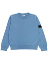 Kids Lens Patch Sweatshirt Blue - CP COMPANY - BALAAN 2