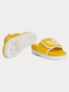 ADIDAS Women s Yellow Logo Slide Sandals Slippers 702398 UU010 7171 - GUCCI - BALAAN 3