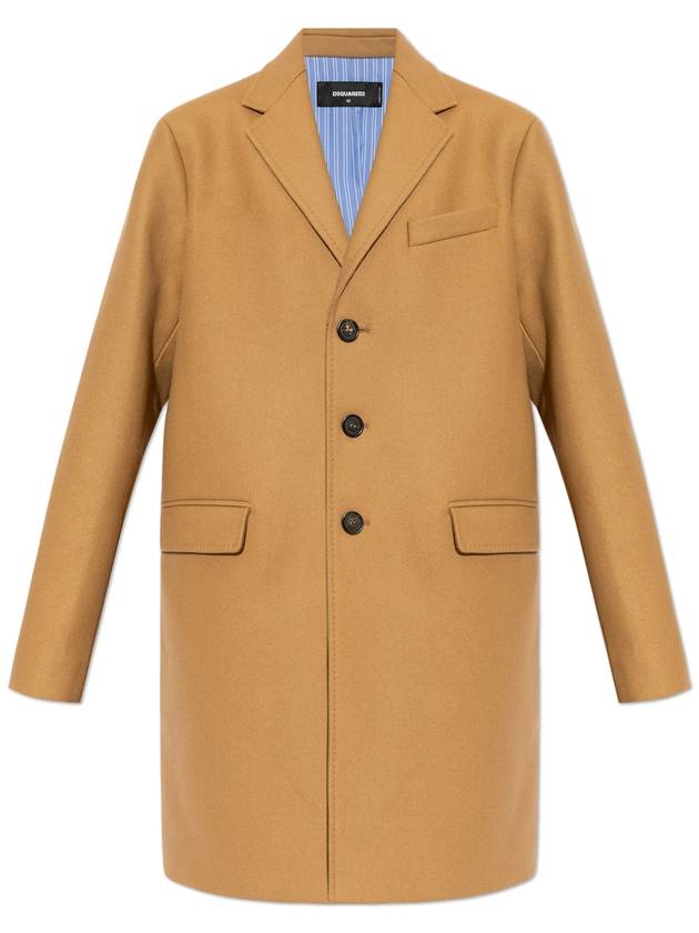 Dsquared2 Wool Coat, Women's, Beige - DSQUARED2 - BALAAN 1