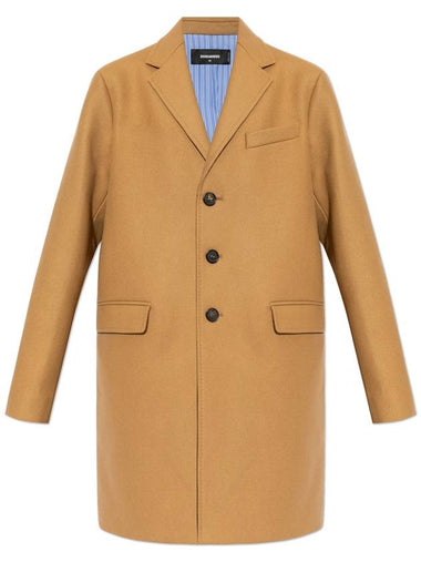 Dsquared2 Wool Coat, Women's, Beige - DSQUARED2 - BALAAN 1