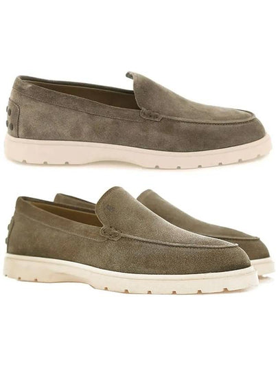 Casual Suede Slipper Loafers Brown - TOD'S - BALAAN 2