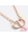 Petite CD Necklace Pink - DIOR - BALAAN 3