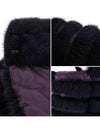 D15OA 752 P32 2690 Blue Purple Mink Coat - ERMANNO SCERVINO - BALAAN 7