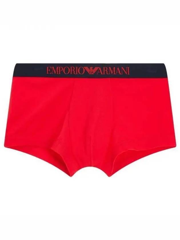 UNDERWEAR Men s Logo Banding Solid Drawn Red 270820 - EMPORIO ARMANI - BALAAN 1