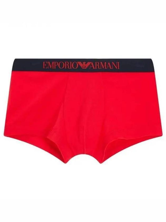 UNDERWEAR Men s Logo Banding Solid Drawn Red 270820 - EMPORIO ARMANI - BALAAN 1