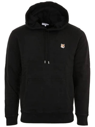 Fox Head Patch Regular Hoodie Black - MAISON KITSUNE - BALAAN 2