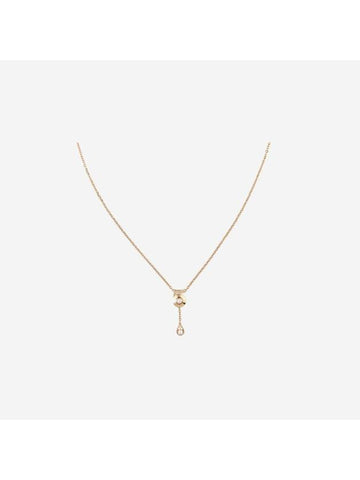 Extrait De N°5 Diamond Pendant Necklace Gold - CHANEL - BALAAN 1