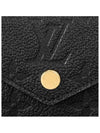 Zoe Monogram Empreinte Half Wallet Black - LOUIS VUITTON - BALAAN 6