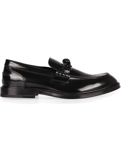 Bottega Veneta Brushed Leather Loafers - BOTTEGA VENETA - BALAAN 2