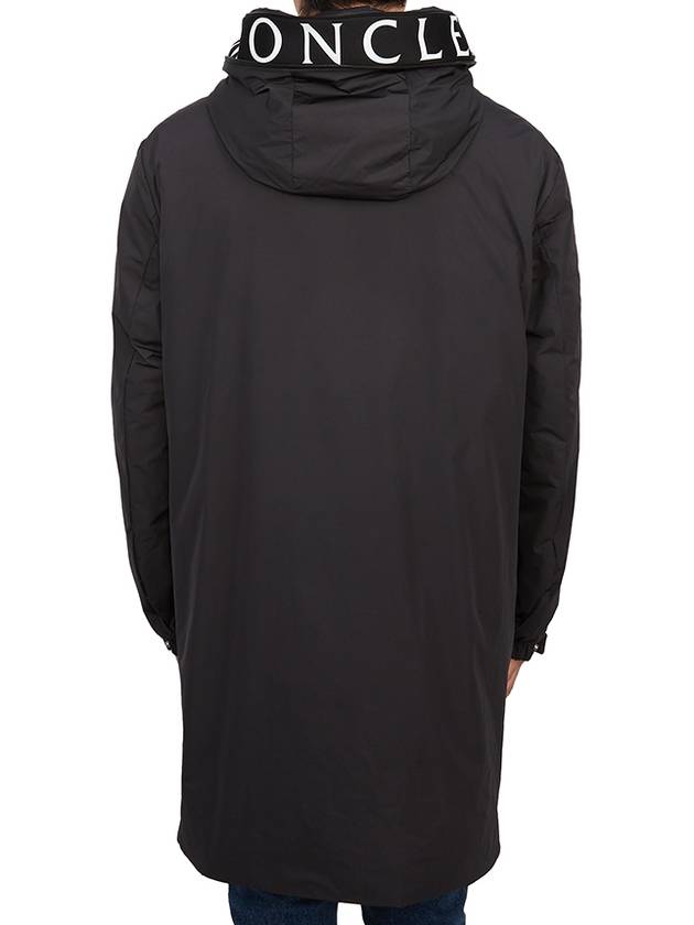 Nible Long Down Padding Black - MONCLER - BALAAN 3