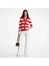 Chunky Striped Cardigan Geranium Boutique 1ABCMC - LOUIS VUITTON - BALAAN 1