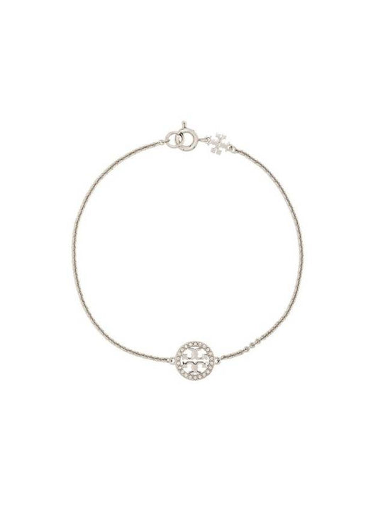 Miller Fave Chain Bracelet Silver - TORY BURCH - BALAAN 1