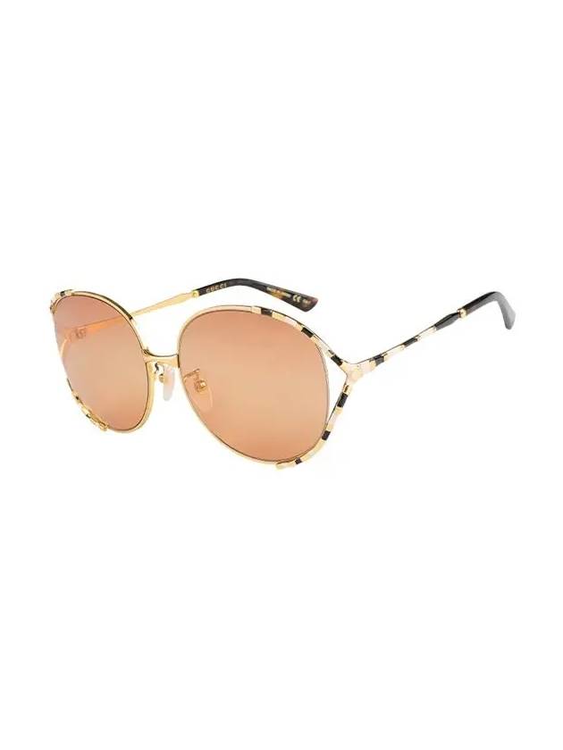 Eyewear Gradient Round Sunglasses Gold - GUCCI - BALAAN 4