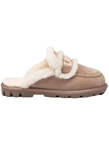 Violet Shearling Mule Brown - OZWEAR UGG - BALAAN 1