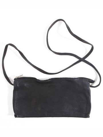 Soft Horse Shoulder Bag 28X16 CLT01 BLACK - GUIDI - BALAAN 1