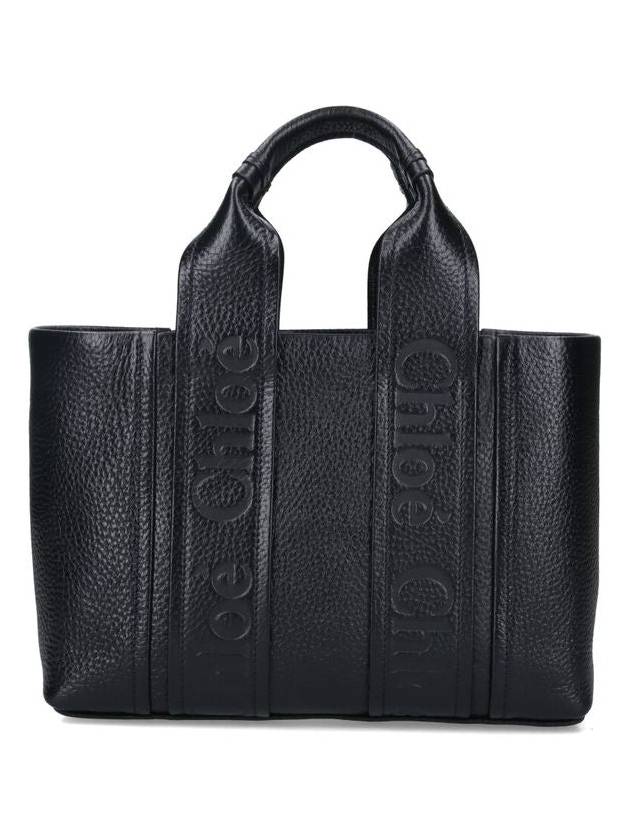 Chlo Handbag Woody Small Women s Black - CHLOE - BALAAN 4