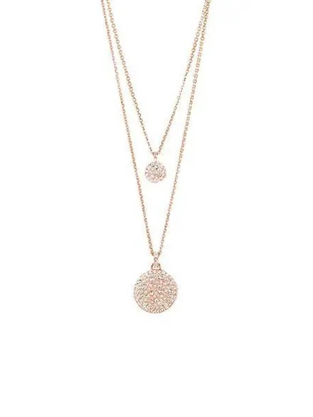 Meteora Layered Necklace Rose Gold - SWAROVSKI - BALAAN 2