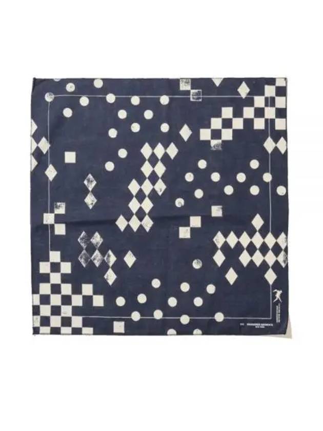 Printed Bandana A Black Geometry 24F1H036 PS436 BD012D - ENGINEERED GARMENTS - BALAAN 1