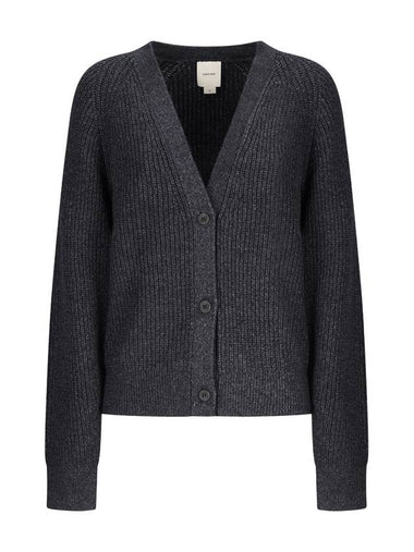 RELAXED CUT RIBBED CARDIGAN - CALVIN KLEIN - BALAAN 1