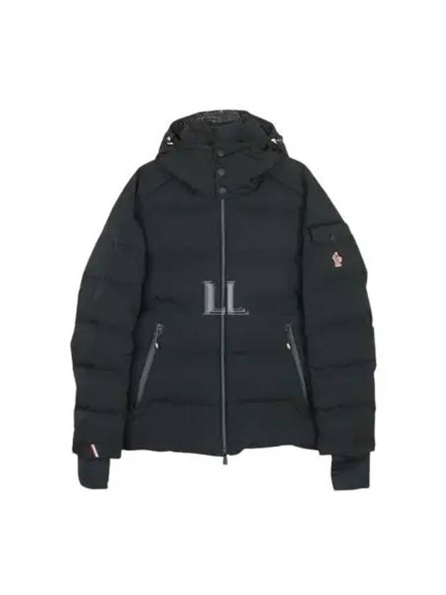 Men's Montgetech Hooded Down Ski Padding Black - MONCLER - BALAAN 2