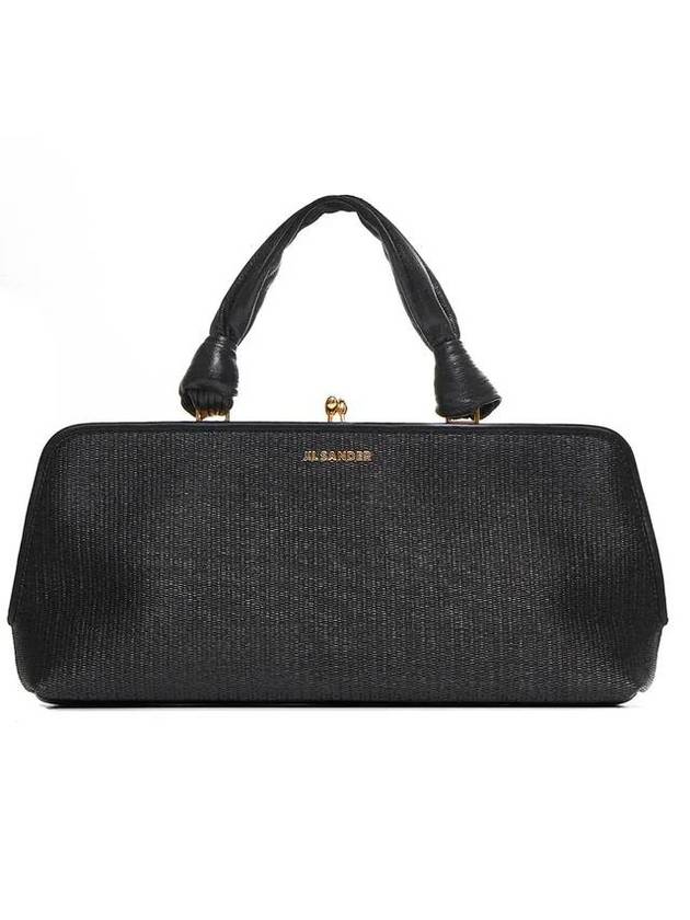 Goji Small Tote Bag Black - JIL SANDER - BALAAN 1