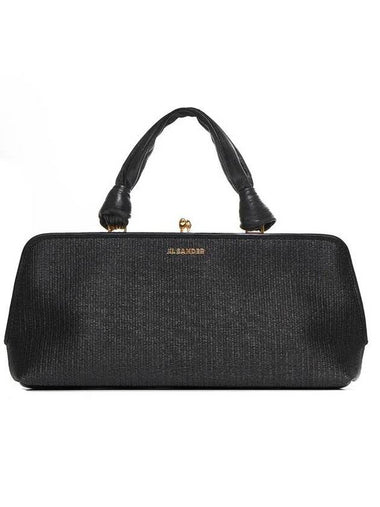 Goji Small Tote Bag Black - JIL SANDER - BALAAN 1