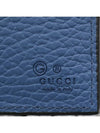 GG Interlocking Two Tone Half Wallet Black - GUCCI - BALAAN 6