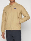 Men's Baggies Logo Patch Zip Pocket Zip-Up Jacket Classic Tan - PATAGONIA - BALAAN 3