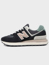 574 Legacy Low Top Sneakers Black - NEW BALANCE - BALAAN 5