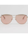 Eyewear Tara Boeing Sunglasses Light Gold - BURBERRY - BALAAN 4