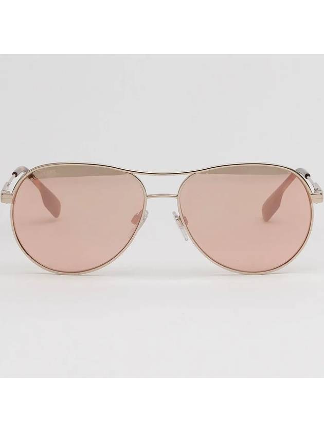 Eyewear Tara Boeing Sunglasses Light Gold - BURBERRY - BALAAN 4