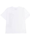 Kids short sleeve t shirt HVM03R LAA02 10101 Adults can wear - MOSCHINO - BALAAN 2