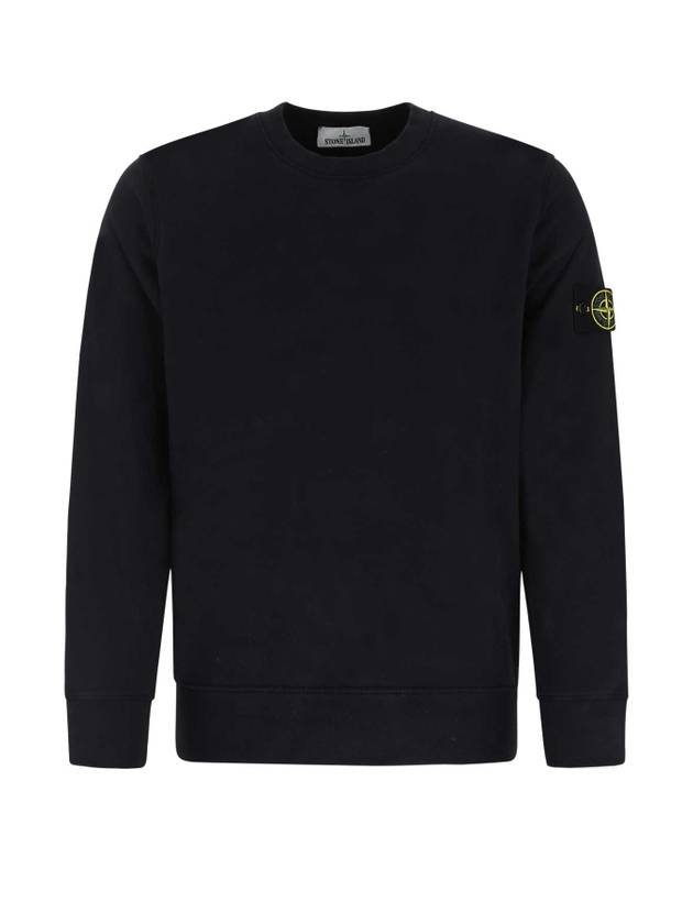 Wappen Patch Crewneck Sweatshirt Navy - STONE ISLAND - BALAAN 1