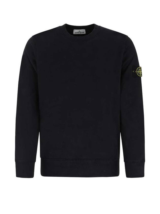 Wappen Patch Crewneck Sweatshirt Navy - STONE ISLAND - BALAAN 1