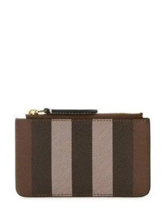 Check Motif Card Wallet Brown - BURBERRY - BALAAN 2