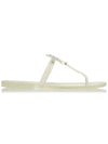 Mini Miller Jelly Flip Flops White - TORY BURCH - BALAAN 3