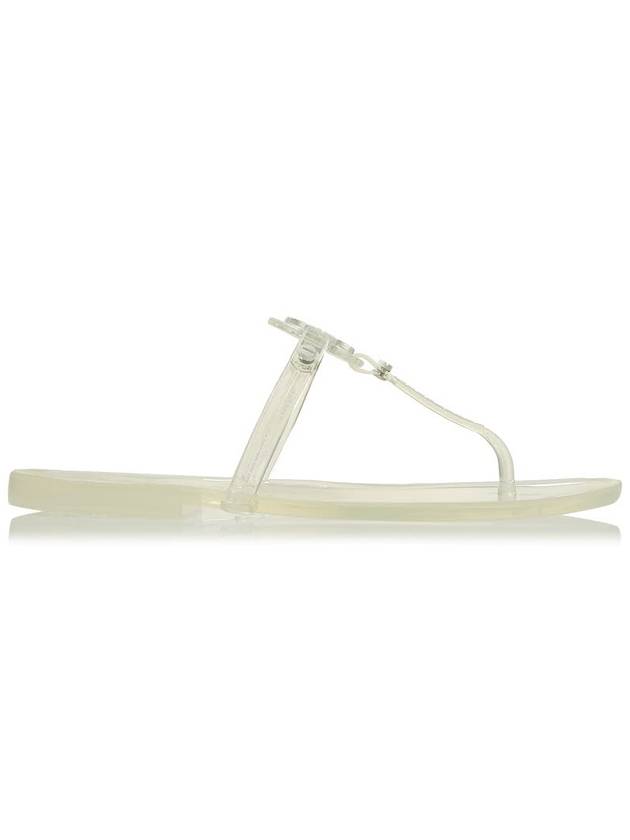 Mini Miller Jelly Flip Flops White - TORY BURCH - BALAAN 3