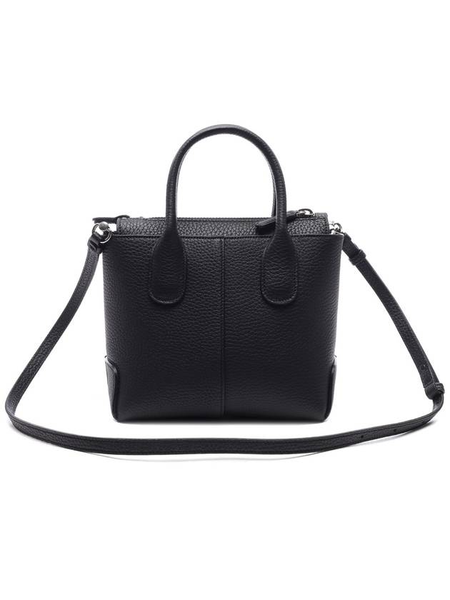 Di Leather Tote Bag Black - TOD'S - BALAAN 5