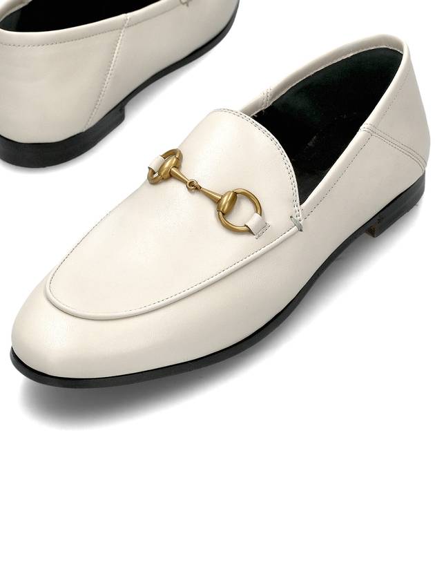 Leather Horsebit Loafers White - GUCCI - BALAAN 2