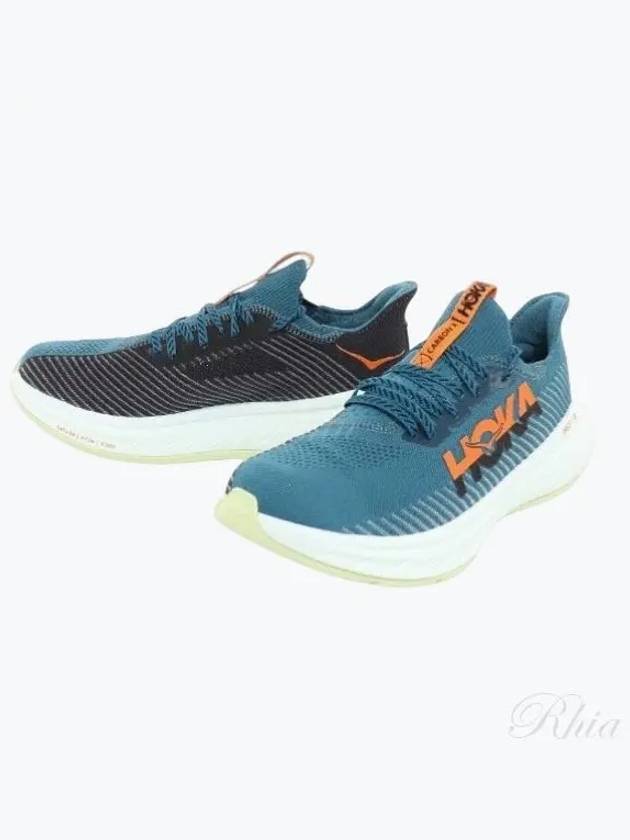 Carbon X 3 Low Top Sneakers Blue - HOKA ONE ONE - BALAAN 2